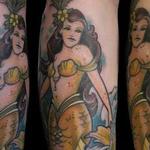 Tattoos - Yellow Mermaid spread - 119745